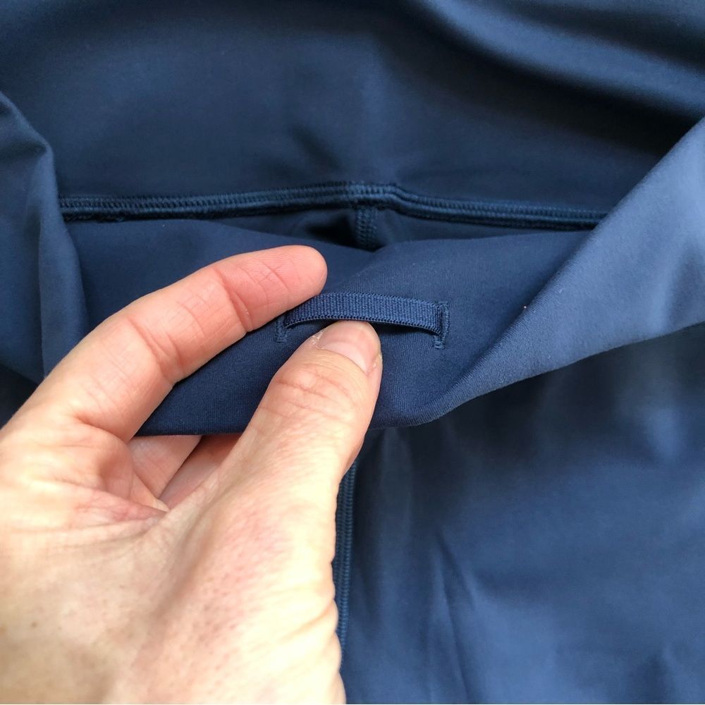 Lululemon Wunder Train High-Rise Crop 23" Size 12 Mineral Blue - Picture 4 of 12
